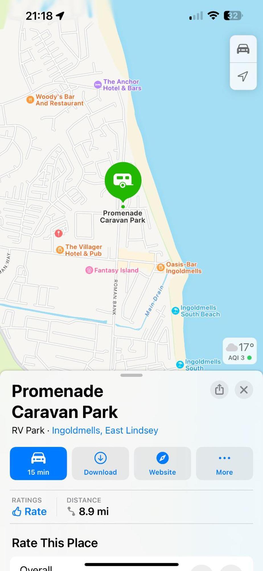 613 Promenade, Ingoldmells Apartment Екстериор снимка